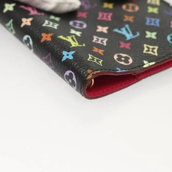 LOUIS VUITTON Multicolor Agenda PM Day Planner Cover Black - Picture 9 of 16